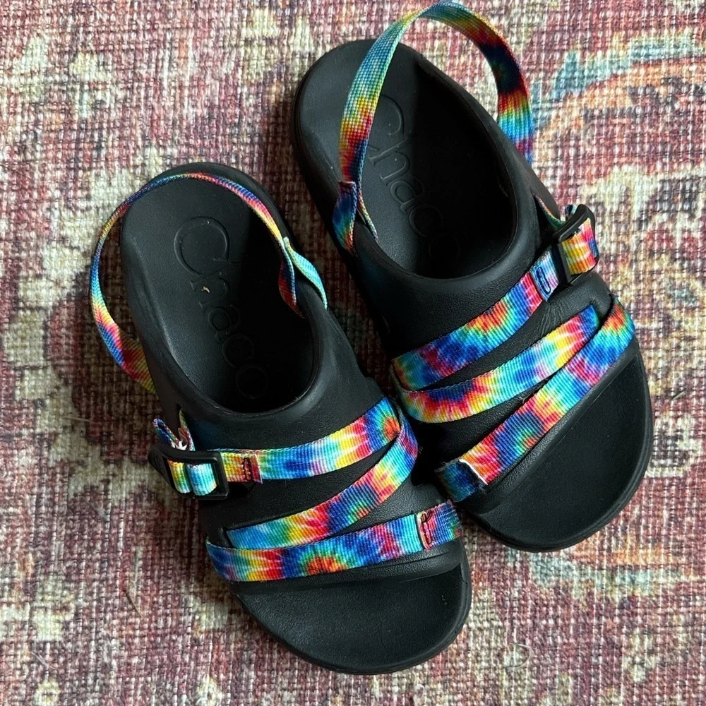 Chaco kids size 3 Rainbow Sandals